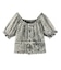 FADED LACE BLOUSE