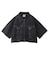 BELT POCKET CROPPED WORK SHIRT