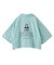 FACE OPEN COLLAR CROPPED SHIRT
