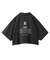 FACE OPEN COLLAR CROPPED SHIRT