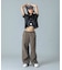 FRONT DRAWSTRING S/S SHIRT