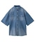 DENIM 2WAY SHIRT