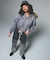 FAUX FUR HOODED JACKET