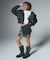 FAUX FUR HOODED JACKET