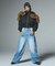 FAUX FUR HOODED JACKET