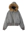 FAUX FUR HOODED JACKET