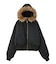 FAUX FUR HOODED JACKET