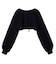 OVAL LOGO 2WAY CROPPED SWEAT TOP