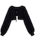 OVAL LOGO 2WAY CROPPED SWEAT TOP
