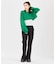OVAL LOGO 2WAY CROPPED SWEAT TOP