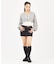 OVAL LOGO 2WAY CROPPED SWEAT TOP