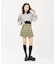 OVAL LOGO 2WAY CROPPED SWEAT TOP