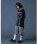 FACE LABEL FOOTBALL TEE DRESS