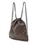 FAUX LEATHER KNAPSACK
