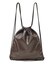 FAUX LEATHER KNAPSACK