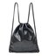 FAUX LEATHER KNAPSACK