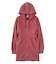 DUSTY ZIP UP SWEAT HOODIE DRESS