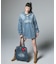 DENIM ANORAK DRESS