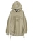 COLLEGE LOGO DRAWSTRING SWEAT DRESS