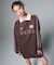 HALF ZIP JERSEY DRESS