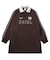 HALF ZIP JERSEY DRESS