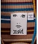 STRIPED HIGH NECK KNIT TOP