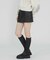 FAUX LEATHER MINI SKIRT