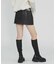 FAUX LEATHER MINI SKIRT