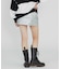 FAUX LEATHER MINI SKIRT