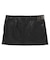 FAUX LEATHER MINI SKIRT