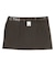 FAUX LEATHER MINI SKIRT