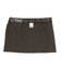 FAUX LEATHER MINI SKIRT