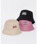 DOUBLE LOGO BUCKET HAT
