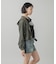 ONE POINT STAR LOGO HOODED CARDIGAN