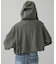 ONE POINT STAR LOGO HOODED CARDIGAN
