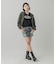 ONE POINT STAR LOGO HOODED CARDIGAN
