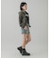 ONE POINT STAR LOGO HOODED CARDIGAN