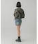 ONE POINT STAR LOGO HOODED CARDIGAN