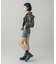 ONE POINT STAR LOGO HOODED CARDIGAN