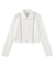 ONE POINT BUTTERFLY ZIP UP TOP
