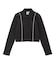 ONE POINT BUTTERFLY ZIP UP TOP