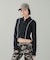 ONE POINT BUTTERFLY ZIP UP TOP