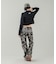 ONE POINT BUTTERFLY ZIP UP TOP