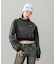 WOVEN CROPPED CREWNECK TOP