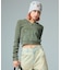 FADED WOVEN MIX HALF ZIP HOODED TOP