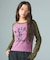 ANGEL AND LOGO RAGLAN L/S BABY TEE