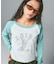 ANGEL AND LOGO RAGLAN L/S BABY TEE