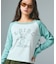 ANGEL AND LOGO RAGLAN L/S BABY TEE