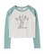 ANGEL AND LOGO RAGLAN L/S BABY TEE