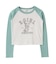 ANGEL AND LOGO RAGLAN L/S BABY TEE